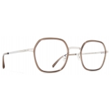 Mykita - Ven - Lite - Argento Lucido Cenere Trasparente - Metal Glasses - Occhiali da Vista - Mykita Eyewear