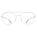 Mykita - Misako - Lessrim -  Argento Lucido - Metal Glasses - Occhiali da Vista - Mykita Eyewear
