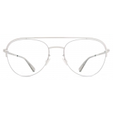 Mykita - Misako - Lessrim - Shiny Silver - Metal Glasses - Optical Glasses - Mykita Eyewear