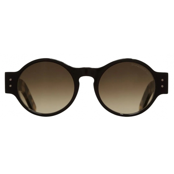 Cutler & Gross - 1374 Round Sunglasses - Black on Camo - Luxury - Cutler & Gross Eyewear