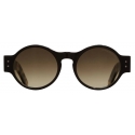 Cutler & Gross - 1374 Round Sunglasses - Black on Camo - Luxury - Cutler & Gross Eyewear