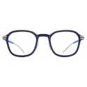 Mykita - Fir - Mylon - Navy Argento Lucido Blu Yale - Mylon Glasses - Occhiali da Vista - Mykita Eyewear