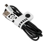 Tribe - Storm Trooper - Star Wars - Micro USB Cable - Data and Charging for Android, Samsung, HTC, Nokia, Sony - 120 cm