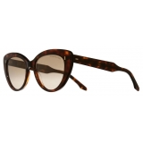 Cutler & Gross - 1350 Cat Eye Sunglasses - Dark Turtle - Luxury - Cutler & Gross Eyewear