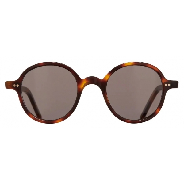 Cutler & Gross - 9001 Kingsman Round Sunglasses - Dark Turtle Havana - Luxury - Cutler & Gross Eyewear