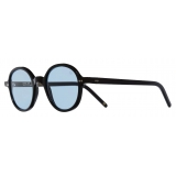 Cutler & Gross - 9001 Kingsman Round Sunglasses - Black - Luxury - Cutler & Gross Eyewear