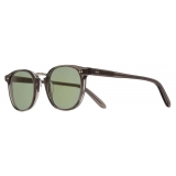 Cutler & Gross - 1007 Kingsman Round Sunglasses - Crystal Black - Luxury - Cutler & Gross Eyewear