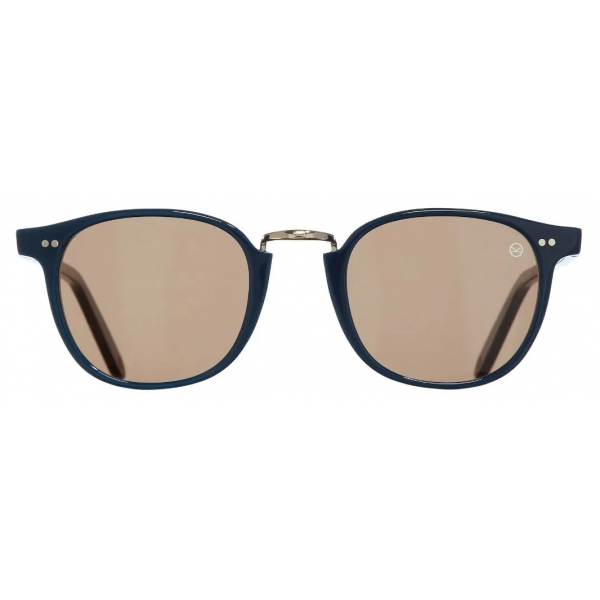 Cutler & Gross - 1007 Kingsman Round Sunglasses - Marine Blue - Luxury - Cutler & Gross Eyewear
