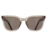 Cutler & Gross - 0824 Kingsman Round Sunglasses - Smoke Italian - Luxury - Cutler & Gross Eyewear