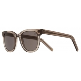 Cutler & Gross - 0824 Kingsman Round Sunglasses - Smoke Italian - Luxury - Cutler & Gross Eyewear