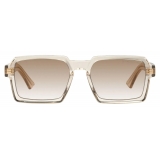 Cutler & Gross - 1385 Square Sunglasses - Granny Chic - Luxury - Cutler & Gross Eyewear