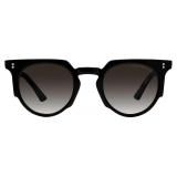 Cutler & Gross - 1383 Round Sunglasses - Black - Luxury - Cutler & Gross Eyewear