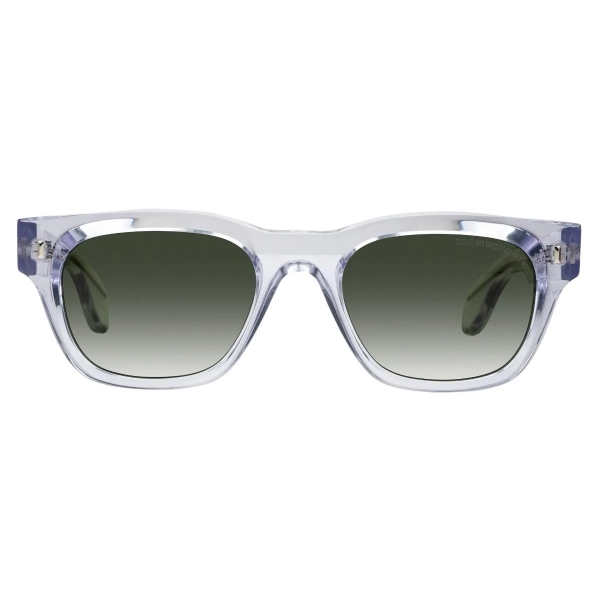 Cutler & Gross - 9772 Square Sunglasses - Crystal - Luxury - Cutler & Gross Eyewear