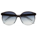 Cutler & Gross - 1395 Round Sunglasses - Black Beauty - Luxury - Cutler & Gross Eyewear