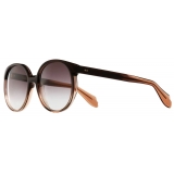 Cutler & Gross - 1395 Round Sunglasses - Fireburst Grad - Luxury - Cutler & Gross Eyewear