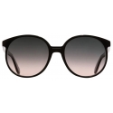 Cutler & Gross - 1395 Round Sunglasses - Black - Luxury - Cutler & Gross Eyewear