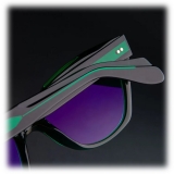 Cutler & Gross - 9288 Cat Eye Sunglasses - Emerald Colour Studio - Luxury - Cutler & Gross Eyewear