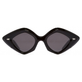 Cutler & Gross - 9126 Oversize Sunglasses - Black on Pink - Luxury - Cutler & Gross Eyewear