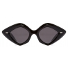 Cutler & Gross - 9126 Oversize Sunglasses - Black on Pink - Luxury - Cutler & Gross Eyewear