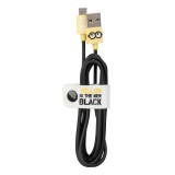 Tribe - Jail Time - Minions - Micro USB Cable - Data Transmission and Charging for Android, Samsung, HTC, Nokia, Sony - 120 cm