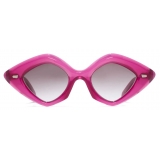 Cutler & Gross - 9126 Oversize Sunglasses - Fuchsia - Luxury - Cutler & Gross Eyewear