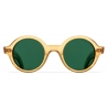 Cutler & Gross - 1396 Round Sunglasses - Bi-Layer Butterscotch - Luxury - Cutler & Gross Eyewear