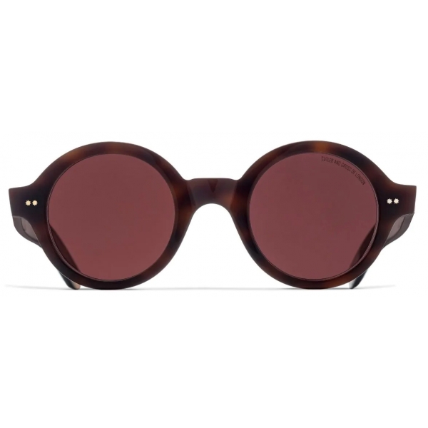 Cutler & Gross - 1396 Round Sunglasses - Vintage Sunburst - Luxury - Cutler & Gross Eyewear