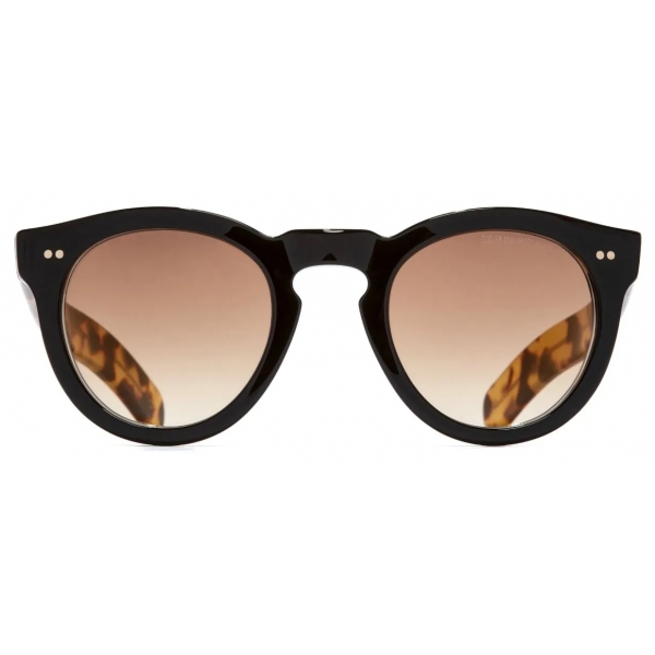Cutler & Gross - 0734V2 Kingsman Round Sunglasses - Black On Camouflage - Luxury - Cutler & Gross Eyewear