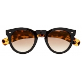 Cutler & Gross - 0734V2 Kingsman Round Sunglasses - Black On Camouflage - Luxury - Cutler & Gross Eyewear
