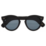 Cutler & Gross - 0734V2 Kingsman Round Sunglasses - Matt Black - Luxury - Cutler & Gross Eyewear