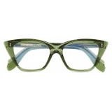 Cutler & Gross - 9241 Cat Eye Optical Glasses - Joshua Green - Luxury - Cutler & Gross Eyewear