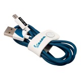 Tribe - Biancospino - Vespa - Micro USB Cable - Data Transmission and Charging for Android, Samsung, HTC, Nokia, Sony - 120 cm