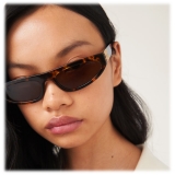 Miu Miu - Miu Miu Glimpse Sunglasses - Cat Eye - Honey Tortoiseshell Coffee - Sunglasses - Miu Miu Eyewear