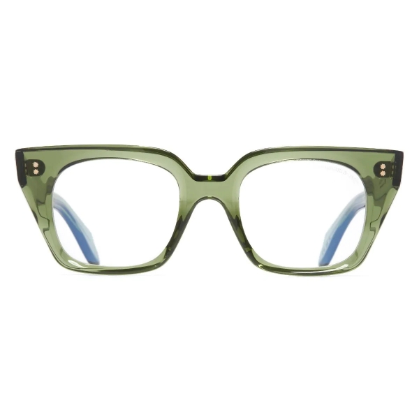 Cutler & Gross - 1411 Cat Eye Optical Glasses - Joshua Green - Luxury - Cutler & Gross Eyewear