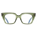 Cutler & Gross - 1411 Cat Eye Optical Glasses - Joshua Green - Luxury - Cutler & Gross Eyewear