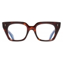 Cutler & Gross - 1411 Cat Eye Optical Glasses - Dark Turtle - Luxury - Cutler & Gross Eyewear