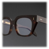 Cutler & Gross - 1411 Cat Eye Optical Glasses - Dark Turtle - Luxury - Cutler & Gross Eyewear