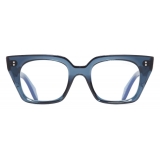 Cutler & Gross - 1411 Cat Eye Optical Glasses - Deep Blue - Luxury - Cutler & Gross Eyewear