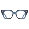 Cutler & Gross - 1411 Cat Eye Optical Glasses - Deep Blue - Luxury - Cutler & Gross Eyewear