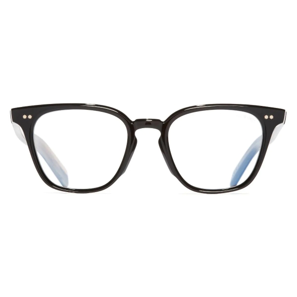 Cutler & Gross - GR05 Cat Eye Optical Glasses - Black on Horn - Luxury - Cutler & Gross Eyewear