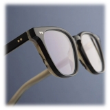 Cutler & Gross - GR05 Cat Eye Optical Glasses - Black on Horn - Luxury - Cutler & Gross Eyewear