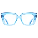 Cutler & Gross - 1401 Cat Eye Optical Glasses - Blue Crystal - Luxury - Cutler & Gross Eyewear