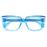 Cutler & Gross - 1401 Cat Eye Optical Glasses - Blue Crystal - Luxury - Cutler & Gross Eyewear