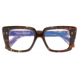 Cutler & Gross - 1401 Cat Eye Optical Glasses - Brush Stroke - Luxury - Cutler & Gross Eyewear