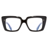 Cutler & Gross - 1401 Cat Eye Optical Glasses - Black - Luxury - Cutler & Gross Eyewear