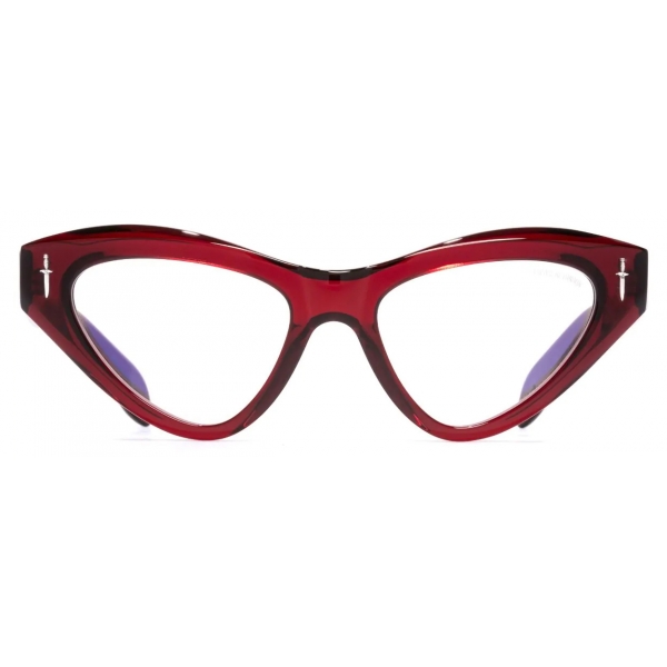 Cutler & Gross - The Great Frog Mini Cat Eye Optical Glasses - Bordeaux - Luxury - Cutler & Gross Eyewear
