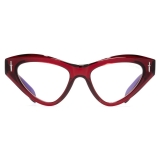 Cutler & Gross - The Great Frog Mini Cat Eye Optical Glasses - Bordeaux - Luxury - Cutler & Gross Eyewear