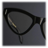 Cutler & Gross - The Great Frog Mini Cat Eye Optical Glasses - Black - Luxury - Cutler & Gross Eyewear