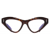 Cutler & Gross - The Great Frog Mini Cat Eye Optical Glasses - Havana - Luxury - Cutler & Gross Eyewear