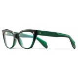 Cutler & Gross - 9288 Cat Eye Optical Glasses - Emerald Colour Studio - Luxury - Cutler & Gross Eyewear